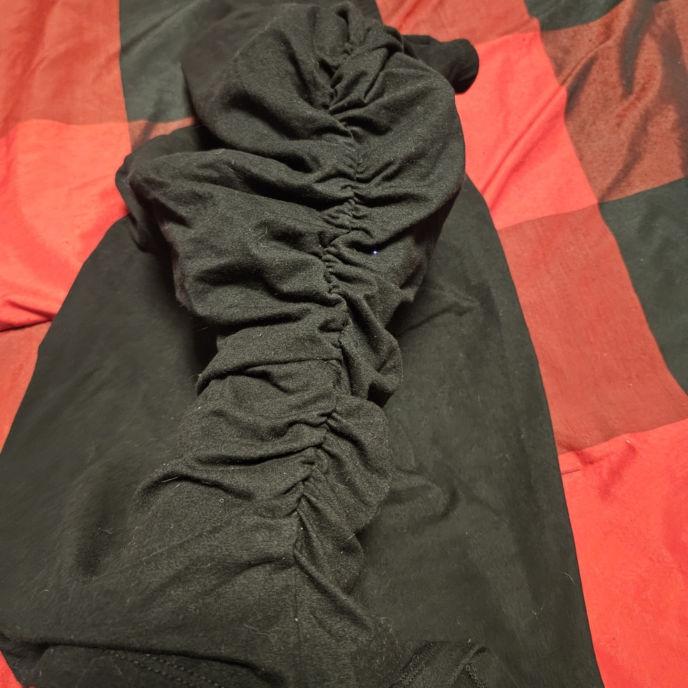 Torrid Black Ruched Strapless Top - Picture 7 of 7